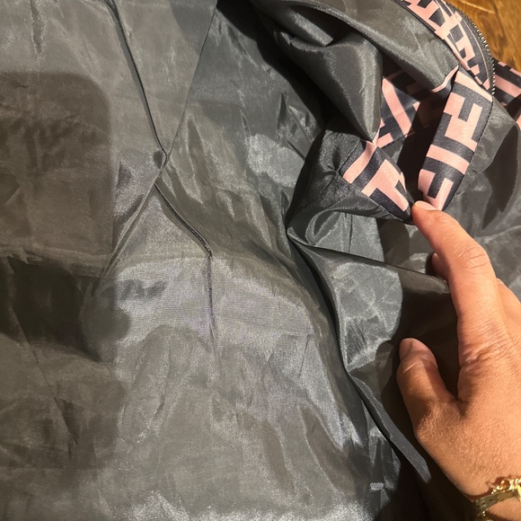 Fendi Style Windbreaker Jacket with Hood - Picture 7 of 7